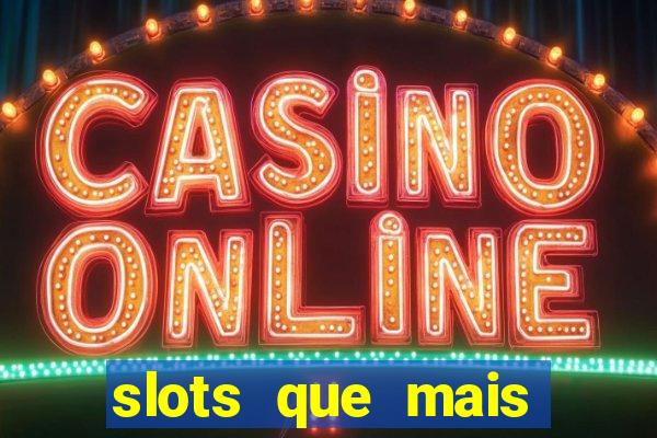 slots que mais pagam pragmatic play